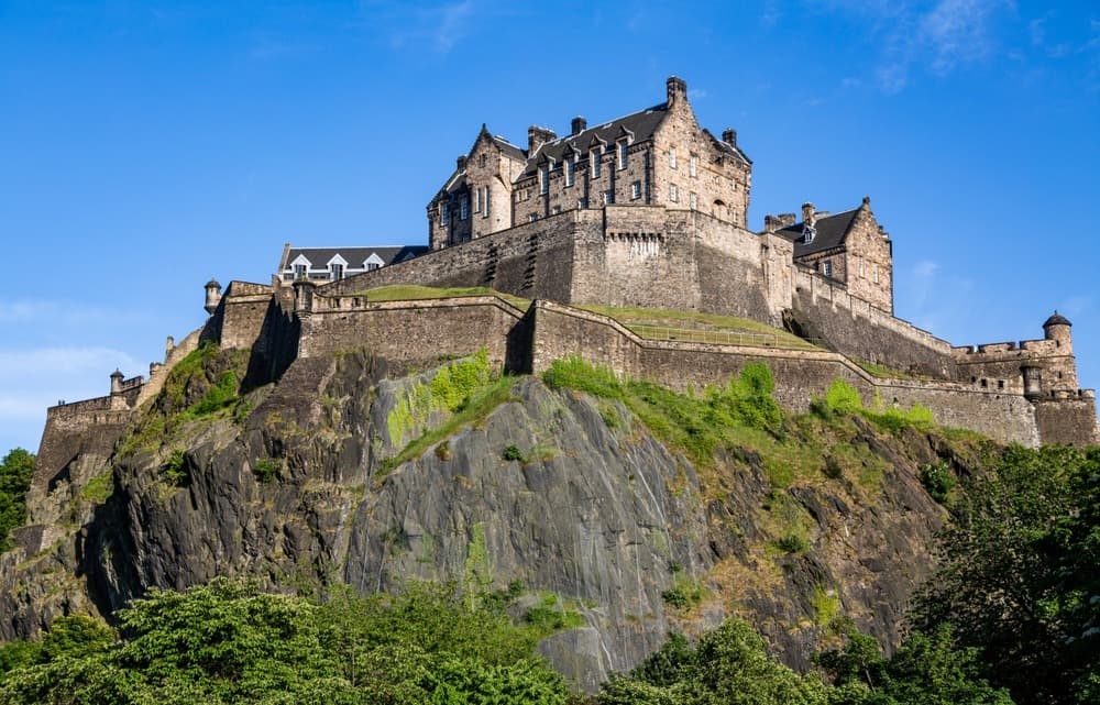 Il castello di Edimburgo